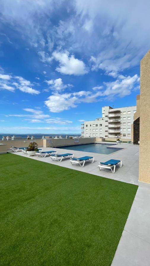 Luminoso Apartamento Frente Al Mar Con Piscina Rosas Exterior foto